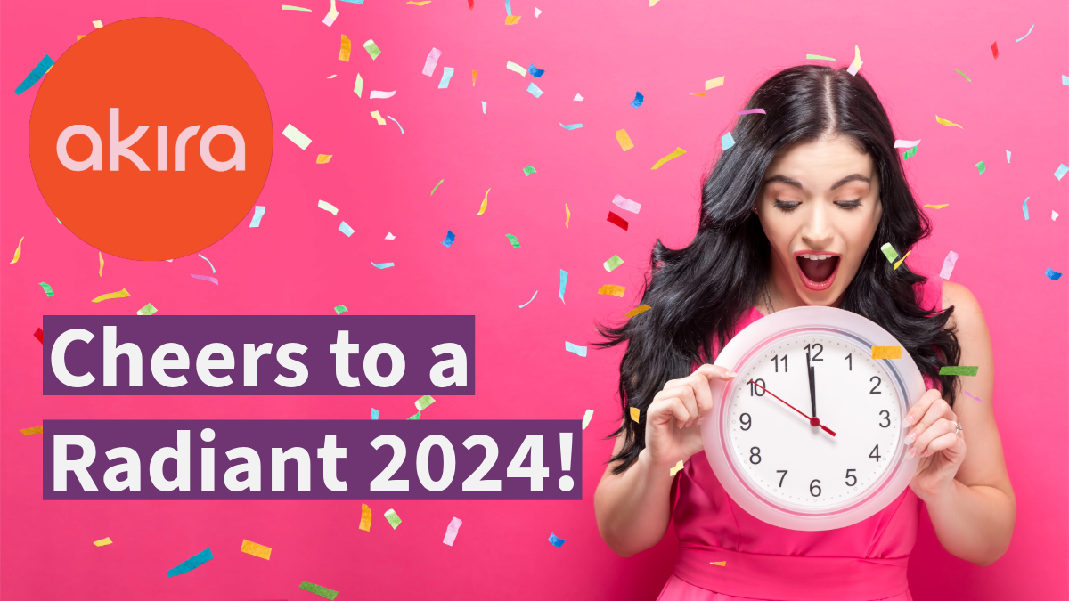 Cheers to a Radiant 2024! Setting Resolutions with Akira's Wellness Spark